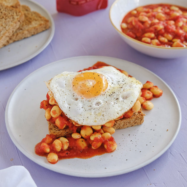 Chilli Lupins on toast – Tarwi